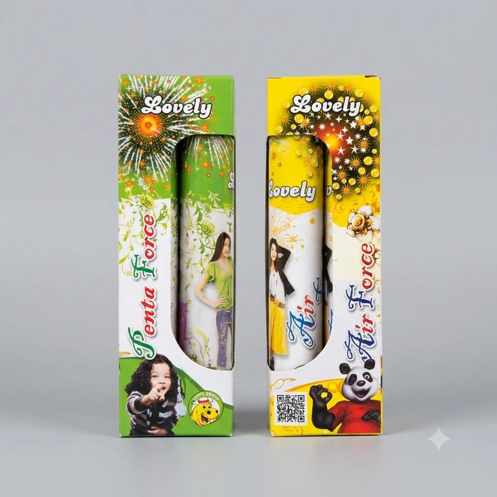 1" Chota Fancy (2 Pcs)