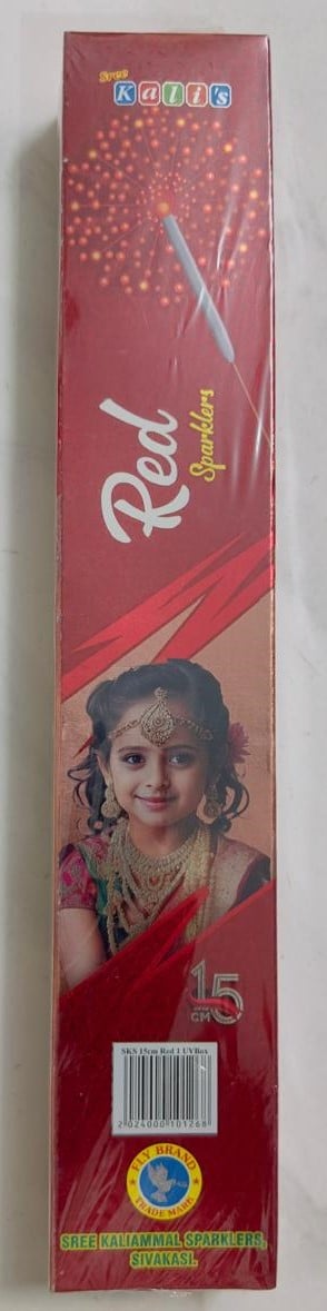 15 Cm Red Sparklers (10 Pcs) - image 2